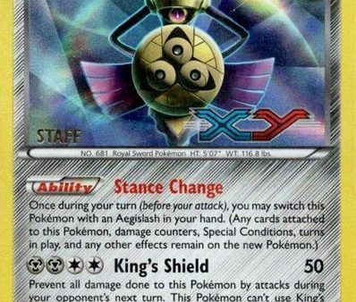 Aegislash (86 146) (Staff Prerelease Promo) [XY: Black Star Promos] Online now