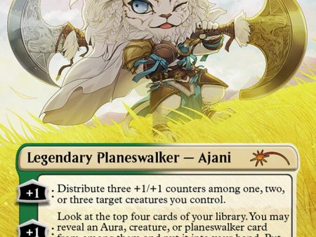 Ajani, Mentor of Heroes (Borderless) [Secret Lair Drop Series] Online now