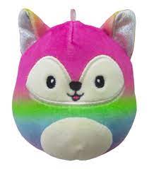 Squishmallows 3.5 inch clip Colourful Crew - Xenia For Discount