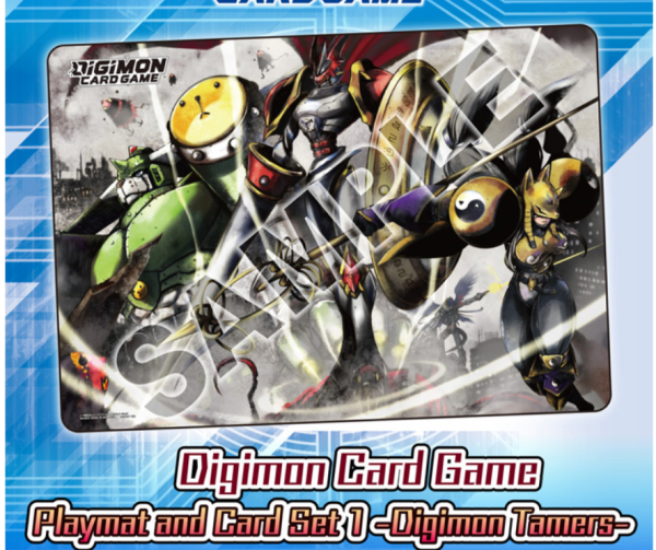 Digimon Tamers Playmat and Card Set 1 [PB-08] Online now