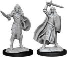 D&D Miniature Figurine - Female Human Champion For Discount