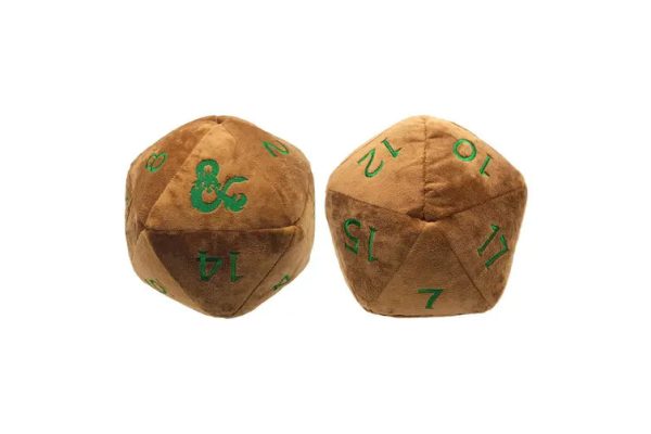 Dungeons & Dragons Jumbo Plush Dice D20 (Brown) Sale