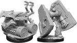 D&D Miniature Figurine - Stone Defender & Oaken Bolter Online Hot Sale