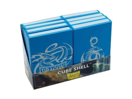 Dragon Shield Cube Shell (8 Pack) - Blue Discount