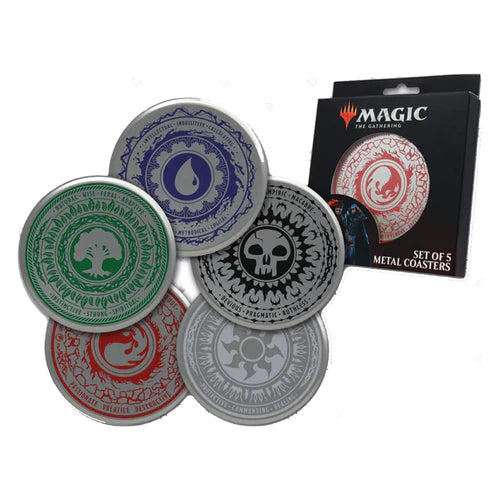 Magic the Gathering Set of 5 Coasters For Discount