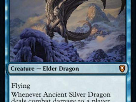 Ancient Silver Dragon [Commander Legends: Battle for Baldur s Gate] Sale