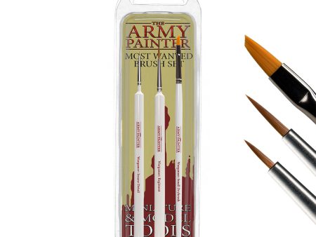 The Army Painter: Most Wanted Brush Set Online