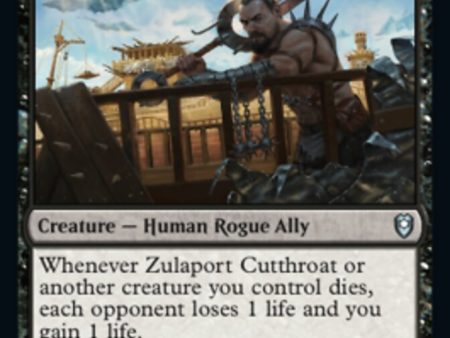 Zulaport Cutthroat [Commander Legends: Battle for Baldur s Gate] For Cheap