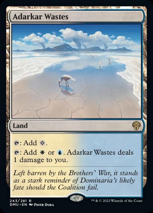 Adarkar Wastes [Dominaria United] For Discount