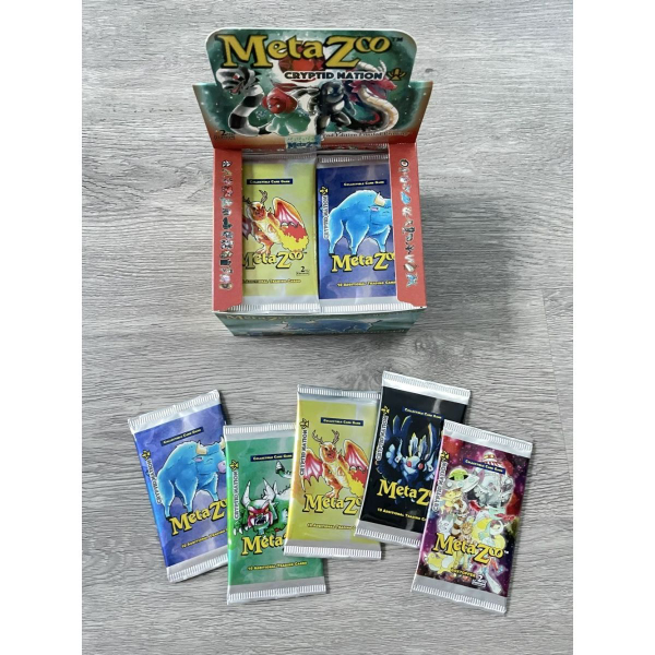 MetaZoo TCG Cryptid Nation 2nd Edition Booster Box For Discount