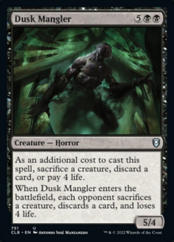 Dusk Mangler [Commander Legends: Battle for Baldur s Gate] on Sale