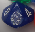 Card Merchant Dice - D10 Supply