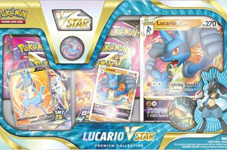 Pokemon Lucario VStar Premium Collection Box Online now