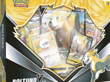 Pokemon Boltund V Box Hot on Sale