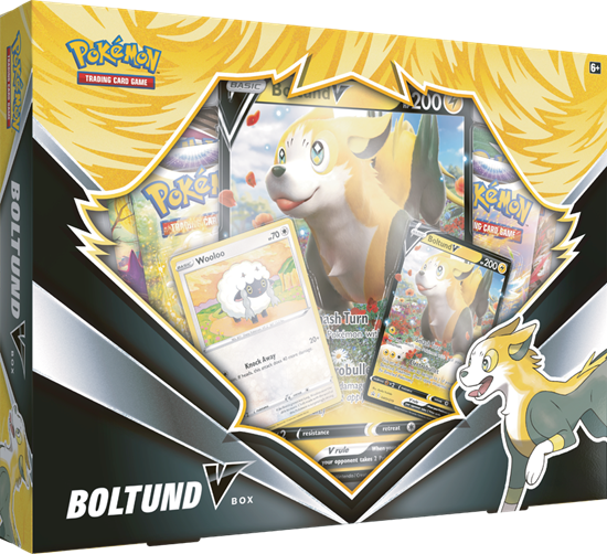 Pokemon Boltund V Box Hot on Sale