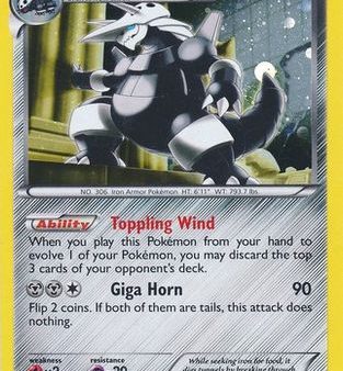 Aggron (80 124) (Cosmos Holo) [Black & White: Dragons Exalted] Fashion