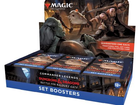 MTG Set Booster Box - Commander Legends: Battle for Baldur s Gate For Sale