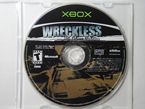 WRECKLESS - XBOX Hot on Sale